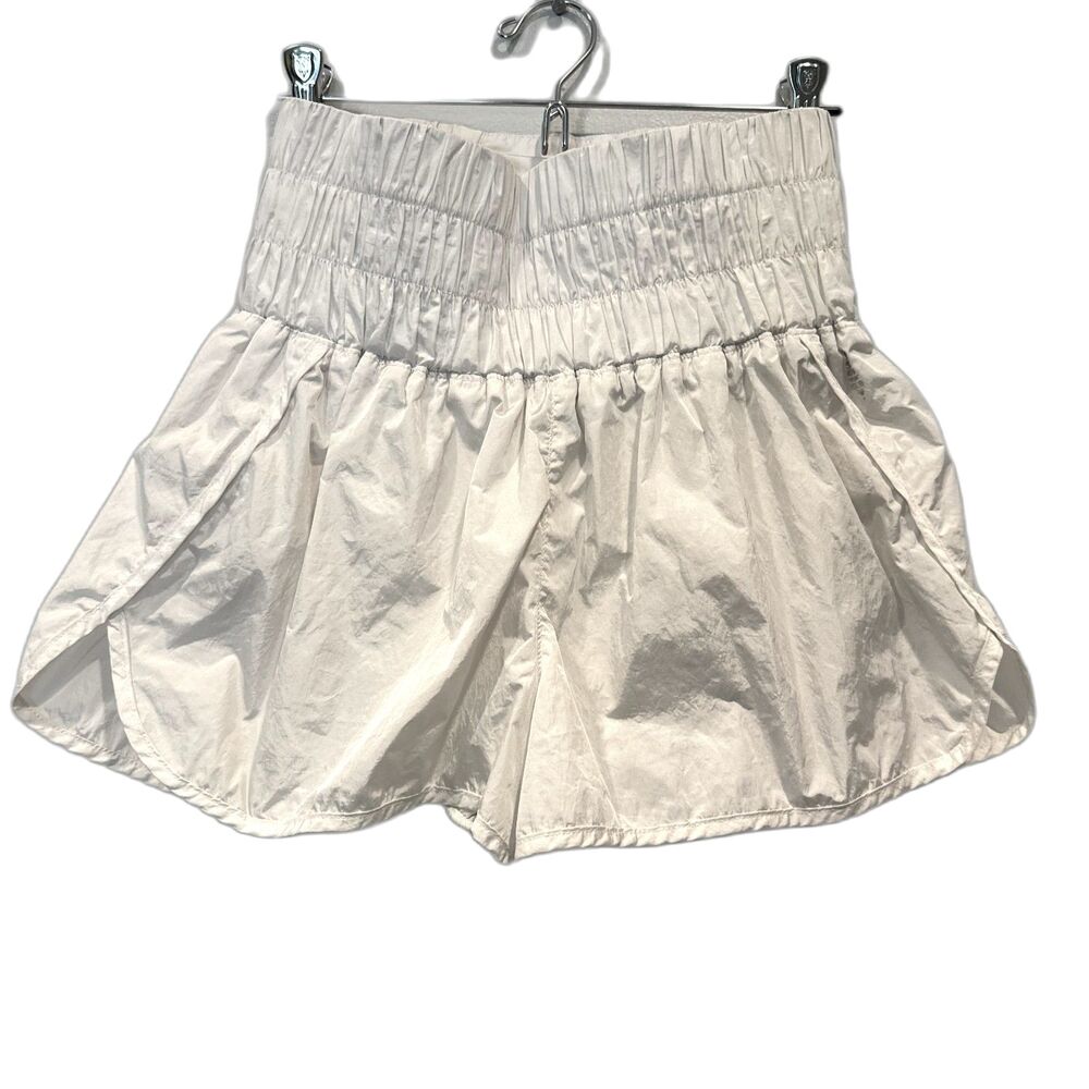 Free People Movement The Way Home Running Shorts High Rise White Women Large